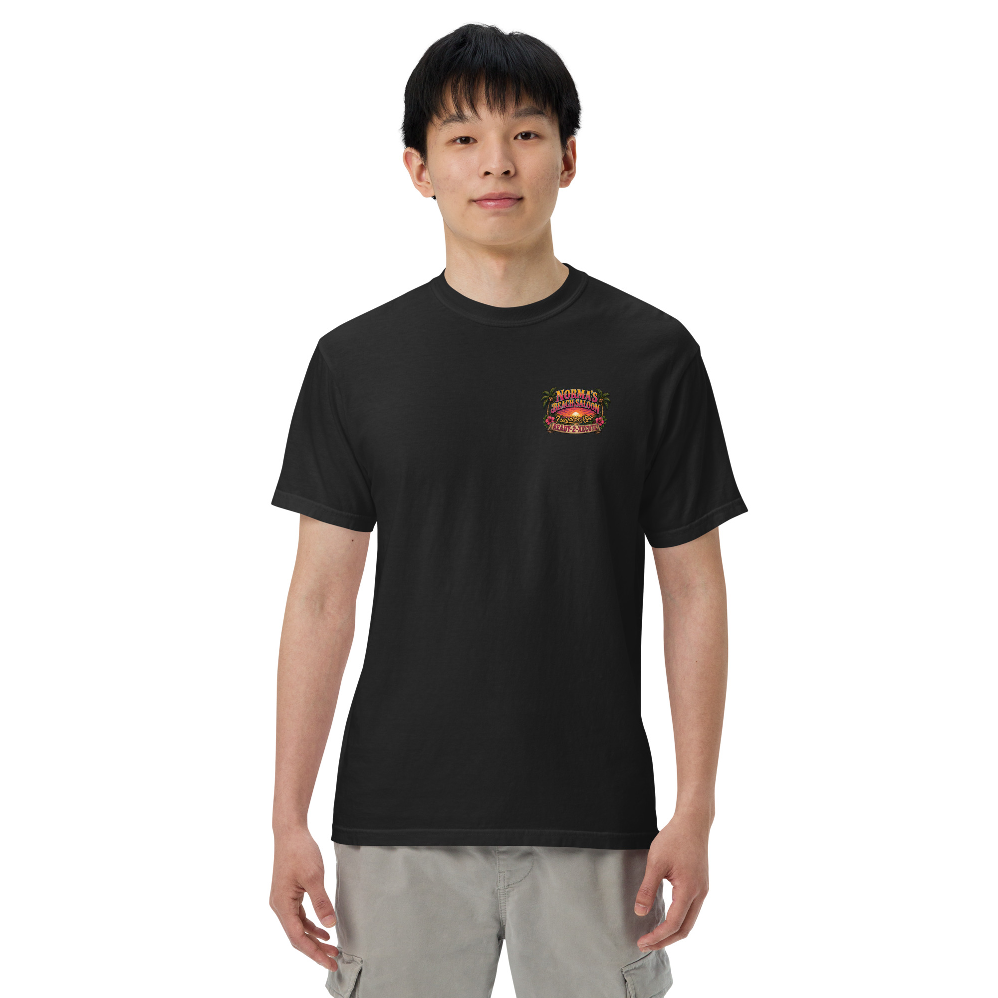 Norma's Beach Saloon Heavyweight t-shirt - Image 6
