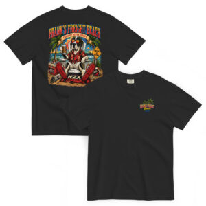 Franks Freight Beach Comfort Colors Heavyweight t-shirt