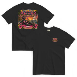 Norma's Beach Saloon Heavyweight t-shirt